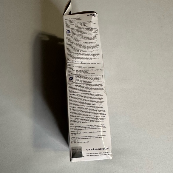 2-PACK Kenmore 9081 Refrigerator Water Filter 46-9081 - Picture 4 of 6